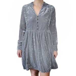 Anthropologie Velvet Holding Horses Nantes Dress